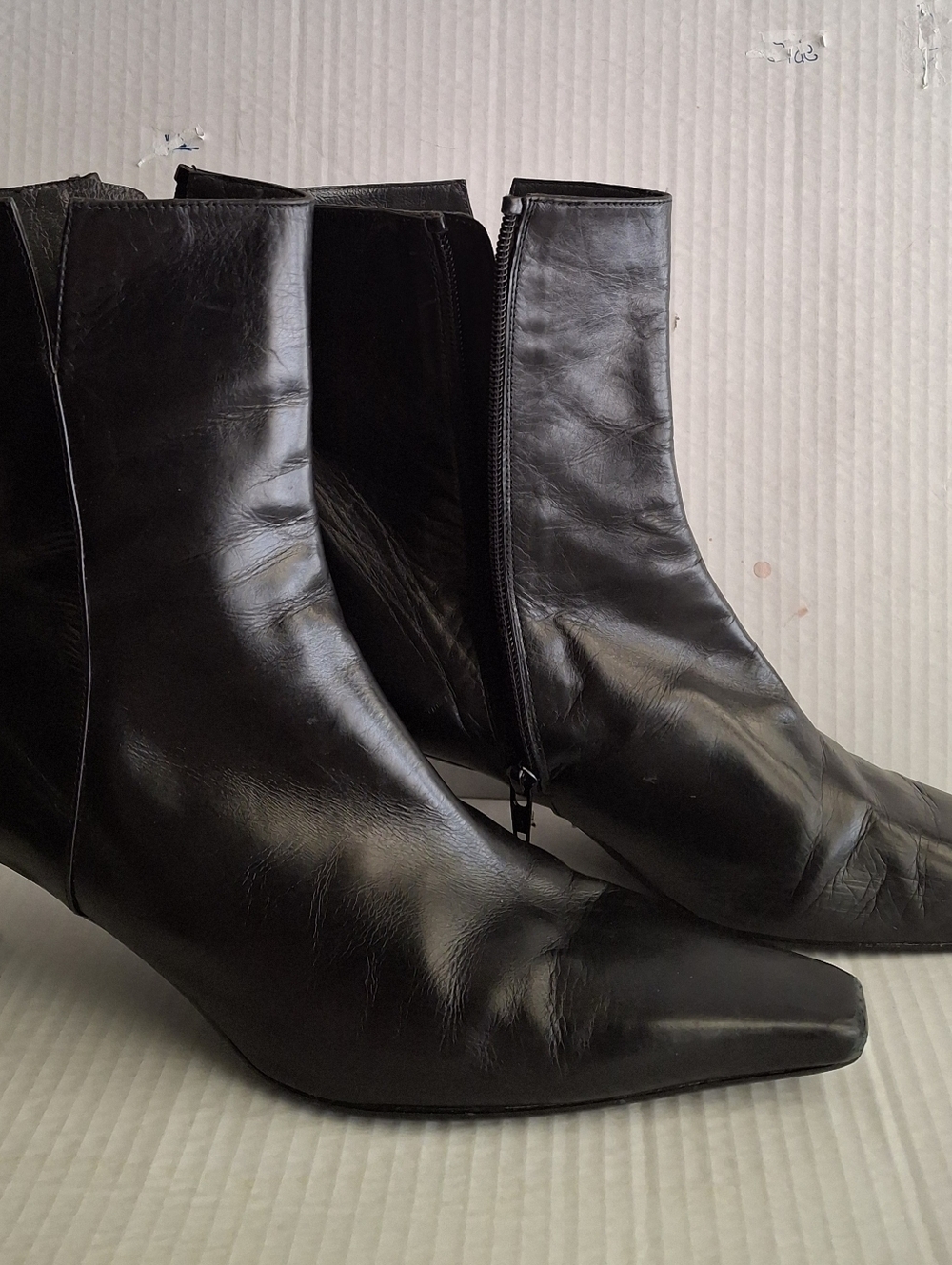 Stuart Weitzman Kitten Heel Ankle Boots